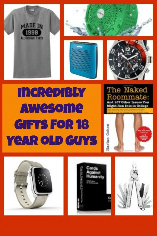 18 Year Old Birthday Gift Ideas
 Incredibly Awesome Gifts for 18 Year Old Boys