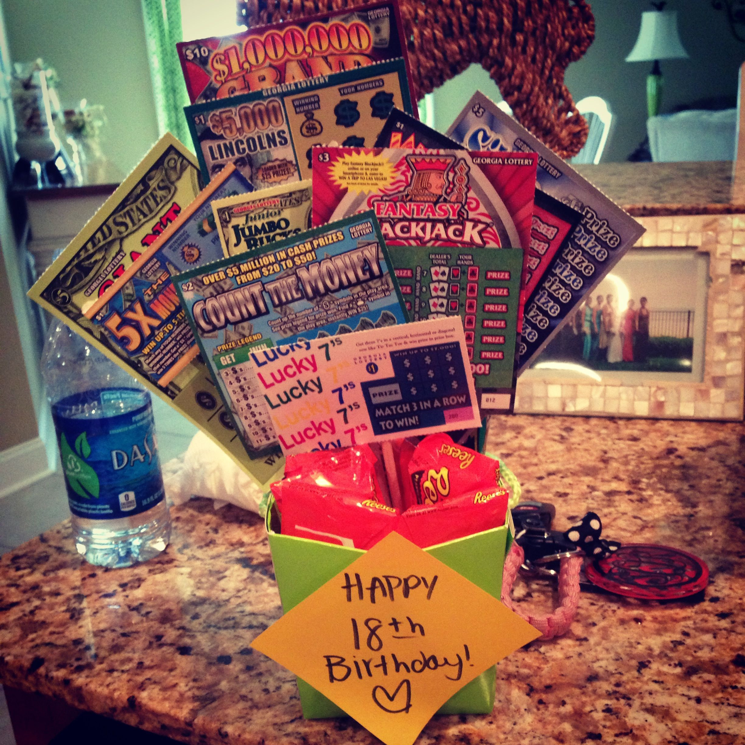 18Th Anniversary Gift Ideas
 18th birthday t scratchoffs