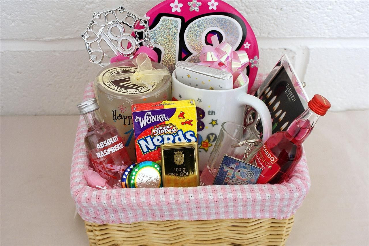 18Th Anniversary Gift Ideas
 birthday baskets Google Search