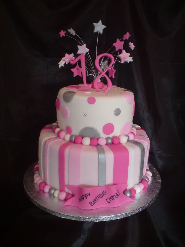 18Th Birthday Cake
 18th birthday cakes