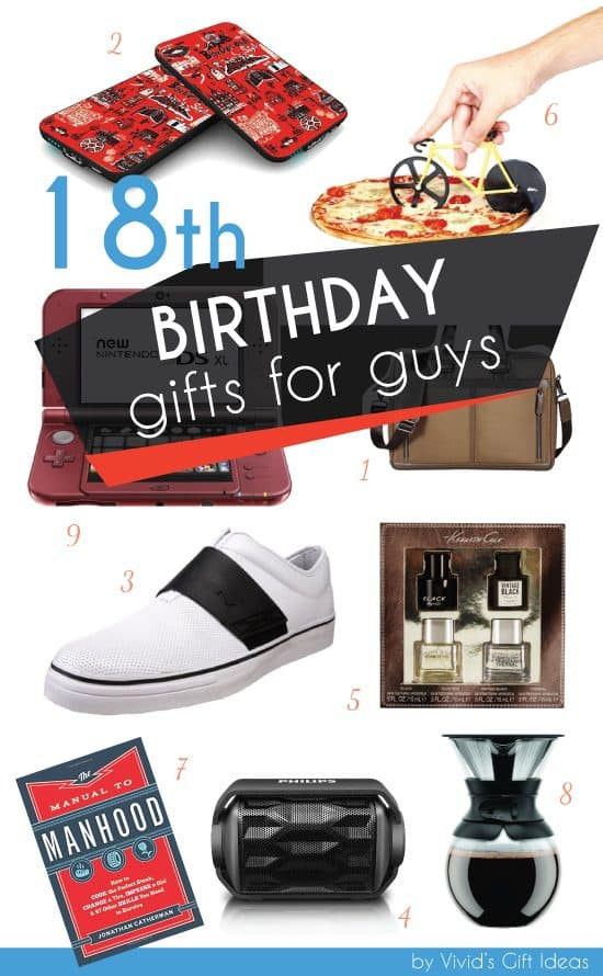 18Th Birthday Gift Ideas For Him
 Awesome 18th Birthday Gift Ideas for Guys