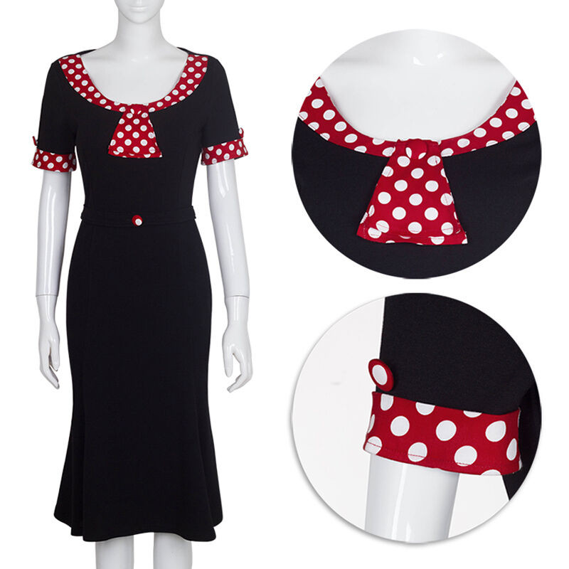 1940'S Women'S Hairstyles
 NEW Women s Vintage Polka Dot 1940 S 1950 S Classic