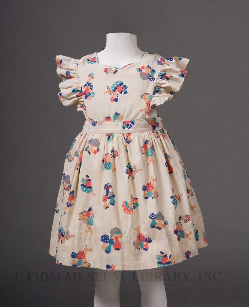 1940S Kids Fashion
 FIDM Museum Blog Pinafore dress early 1940s