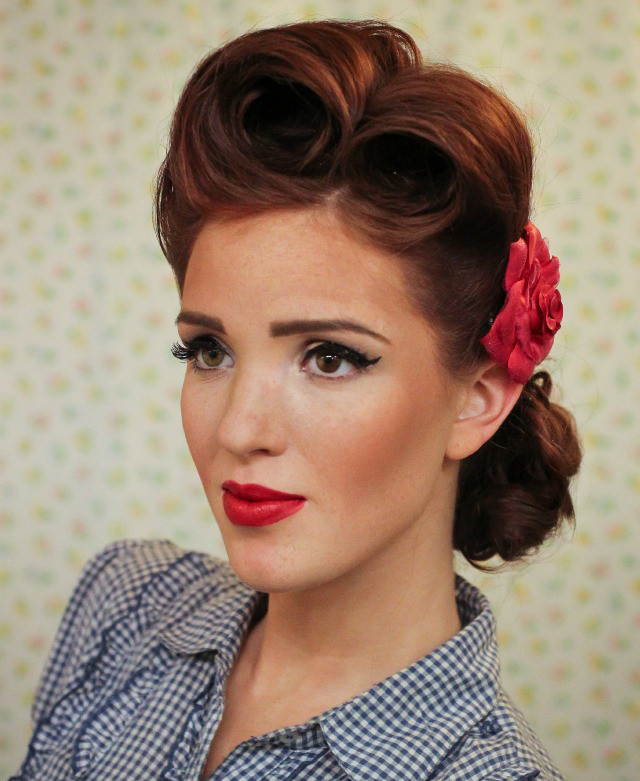1950S Updo Hairstyles
 11 Easy Vintage Hairstyles That Are a Cinch to Do — We Promise