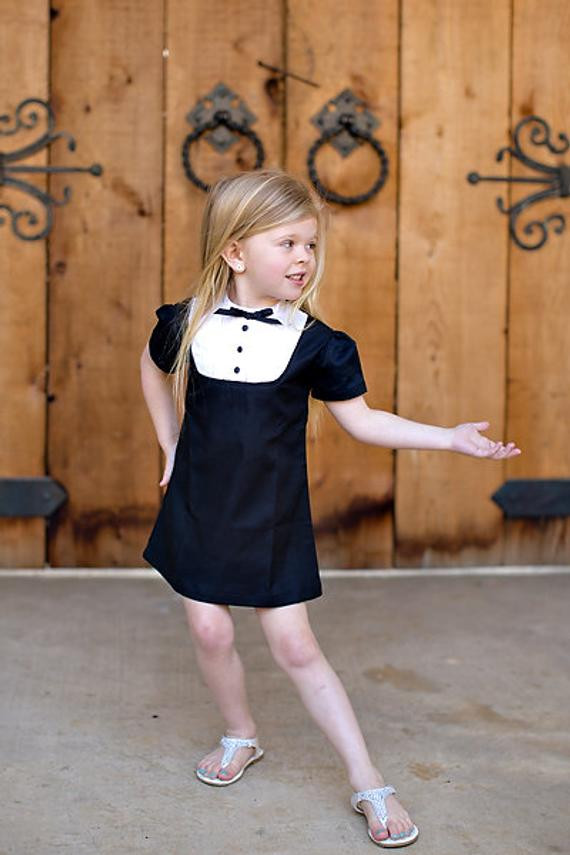 1960S Kids Fashion
 1960 Style Tucked front dress children girls clothing