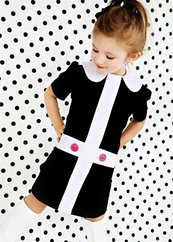 1960S Kids Fashion
 Mod 1960 s style Retro Lauren black and white by