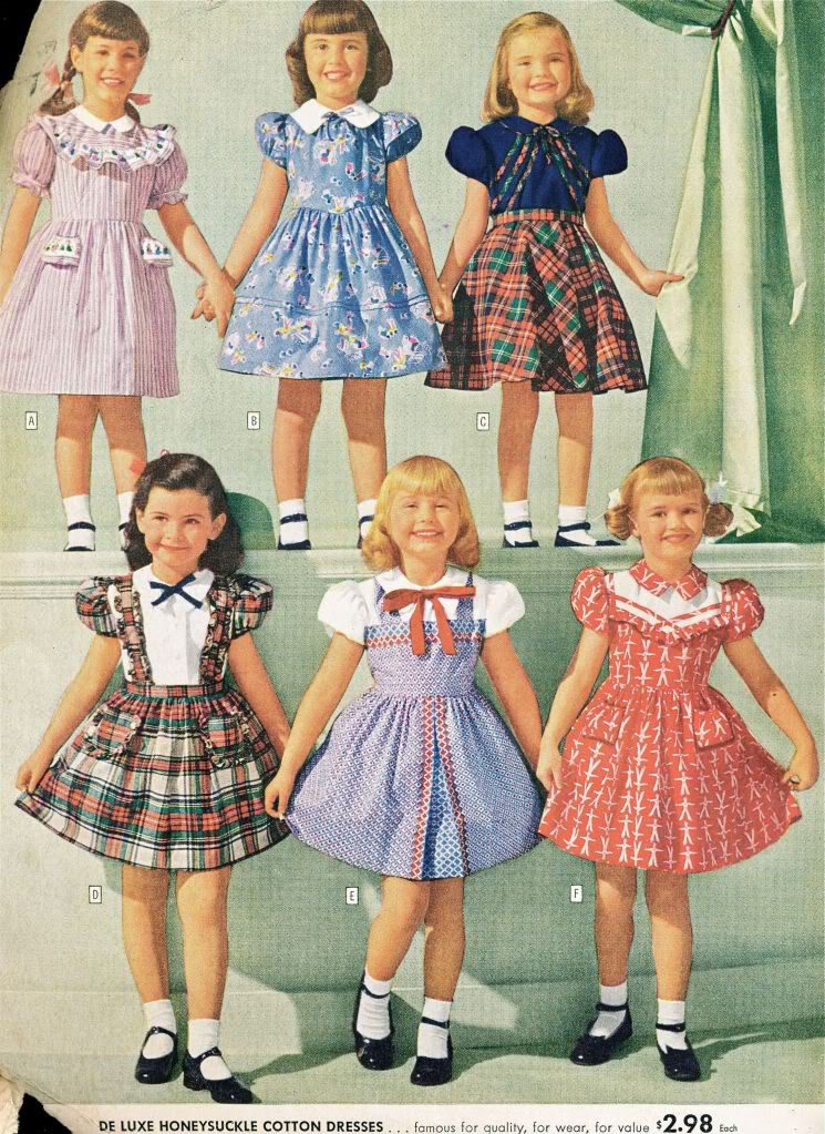 1960S Kids Fashion
 The Dressed Up Cottage Hankie Panky