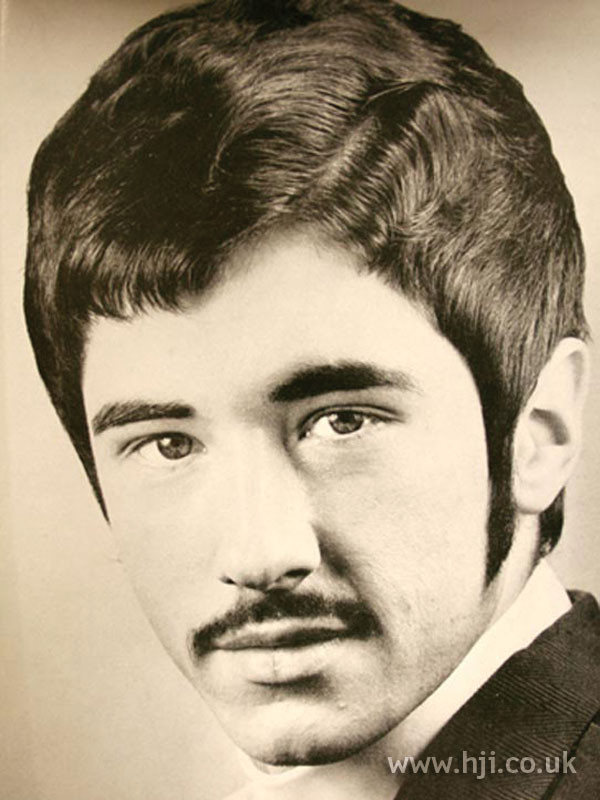 1960S Mens Hairstyles
 1969 sideburns men hairstyle HJI