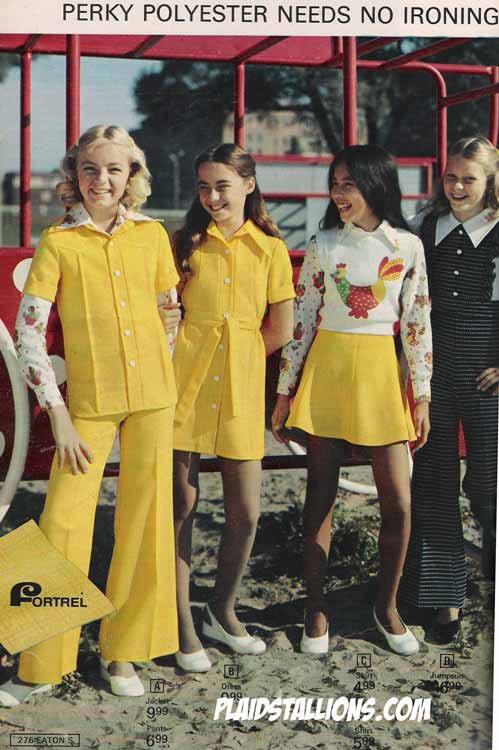 1970S Kids Fashion
 Plaid Stallions Rambling and Reflections on 70s pop