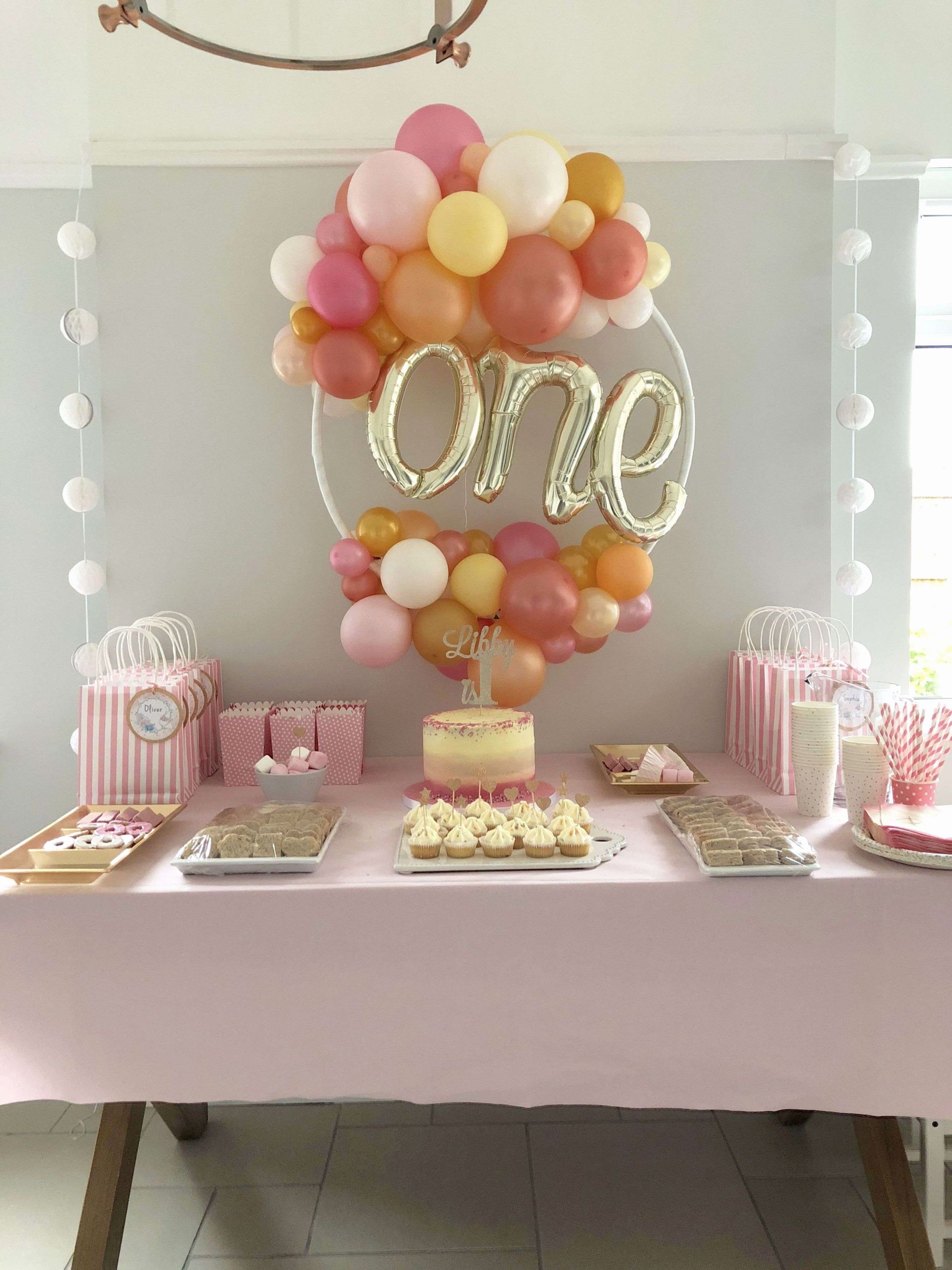 1st Birthday Decorations For Girl
 Image result for 1st birthday girl table