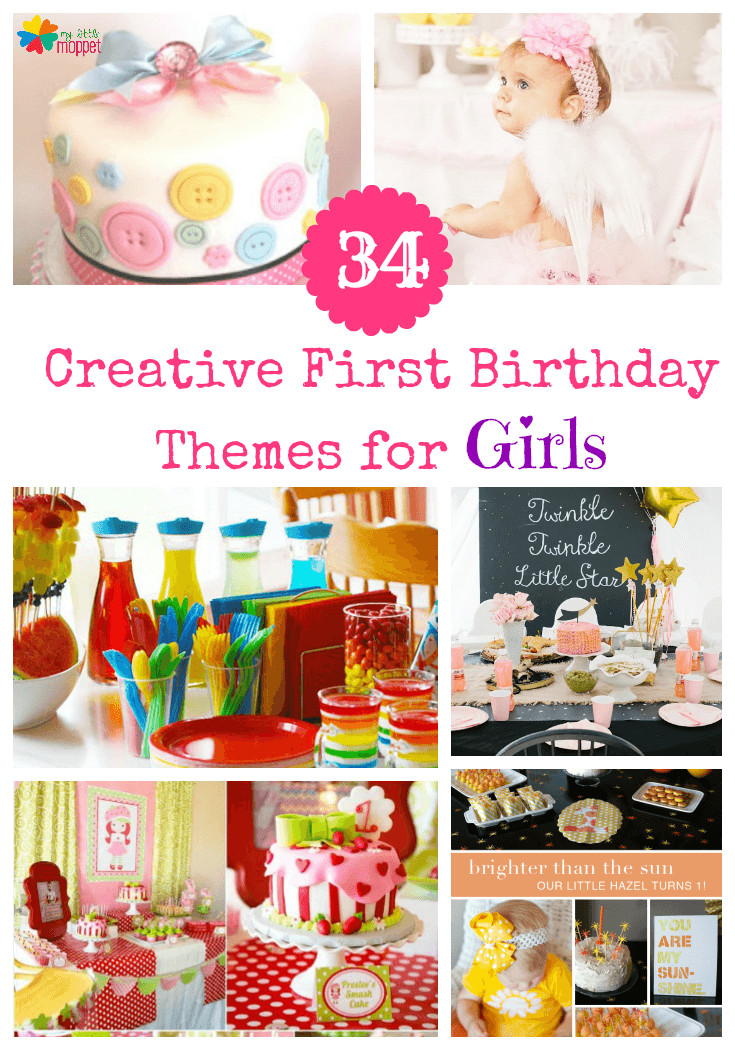 1st Birthday Gift Ideas For Girls
 34 Creative Girl First Birthday Party Themes and Ideas