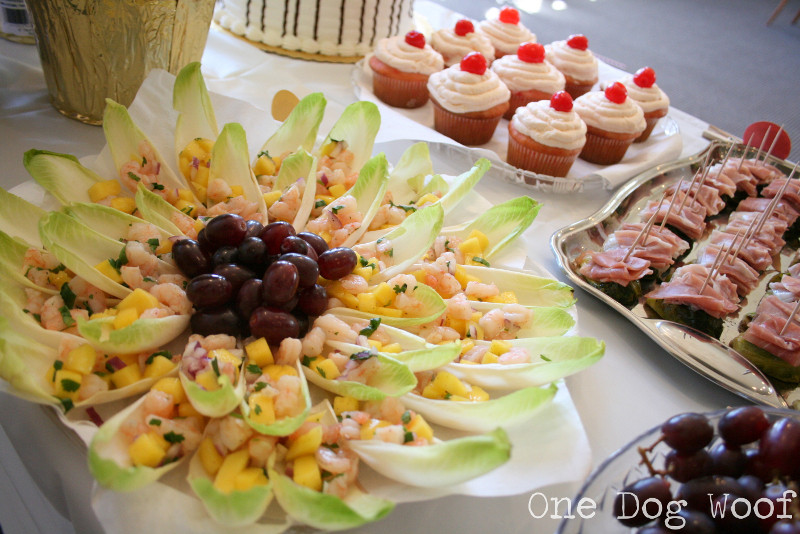 1St Birthday Party Food Ideas Recipes
 Birthday Party Snacks Mango Shrimp Salad on Endive Leaves
