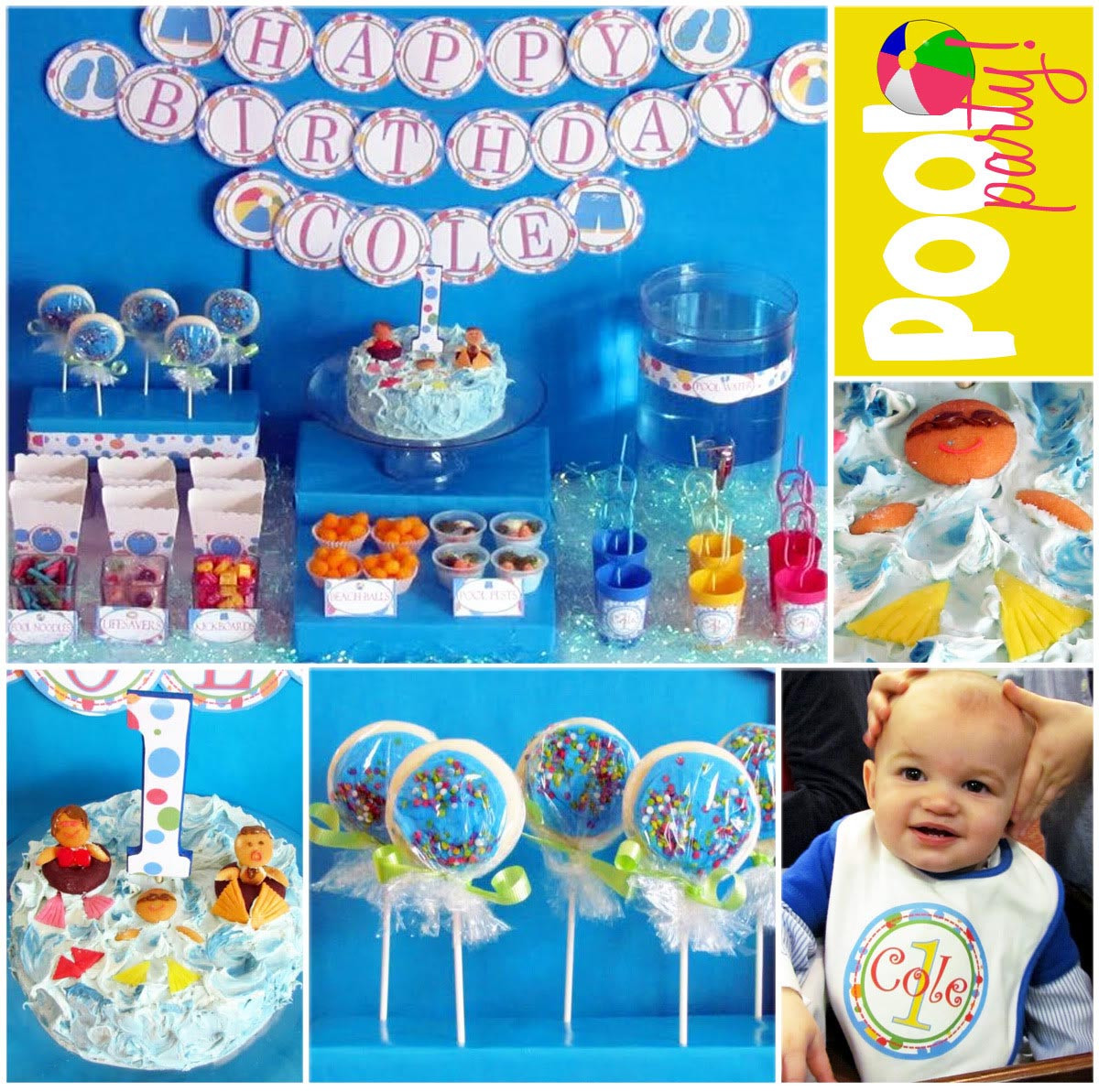 1St Birthday Pool Party Ideas
 Create a Perfect Pool Birthday Party for Your Kids