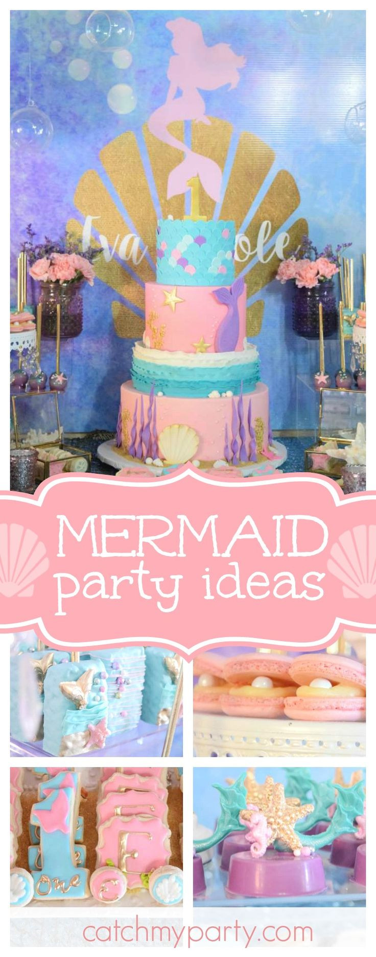 1St Birthday Pool Party Ideas
 554 best images about Under the Sea Party Ideas on Pinterest