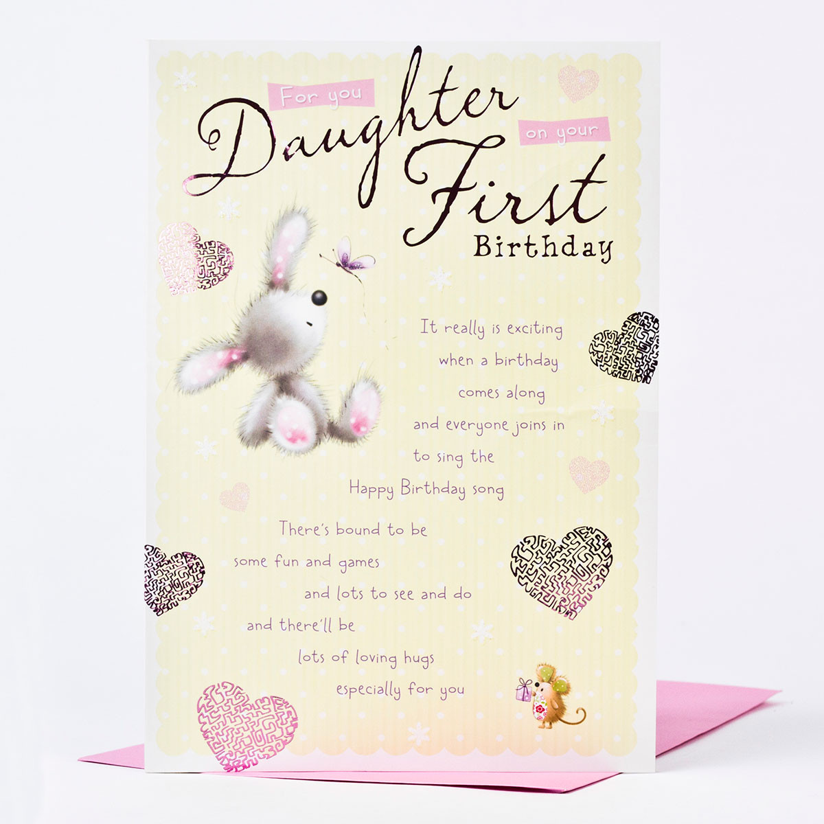 1St Birthday Quotes For Daughter
 Birthday Card Daughter First Birthday ly 89p