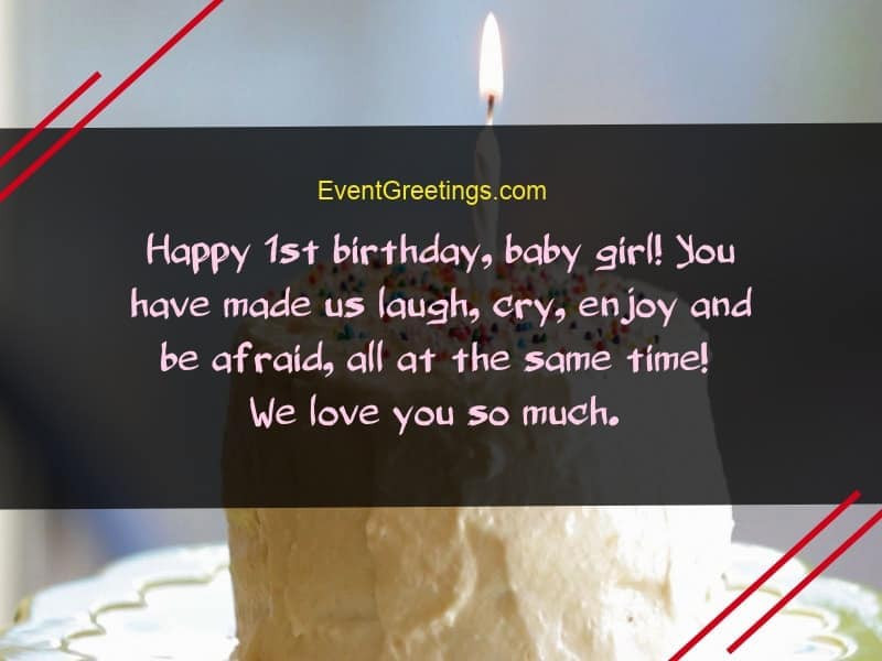 1St Birthday Quotes For Daughter
 21 Awesome Birthday Wishes For 1 Year Old Daughter