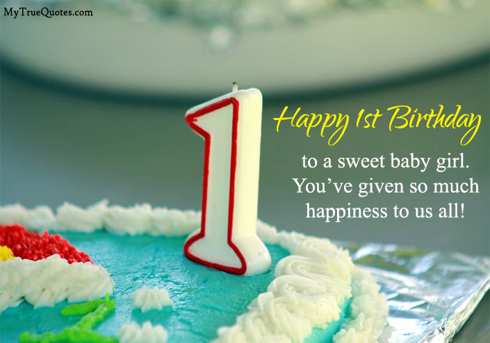 1st Birthday Wishes For Baby Boy
 Happy 1st Birthday Quotes For Baby Girl And baby Boy