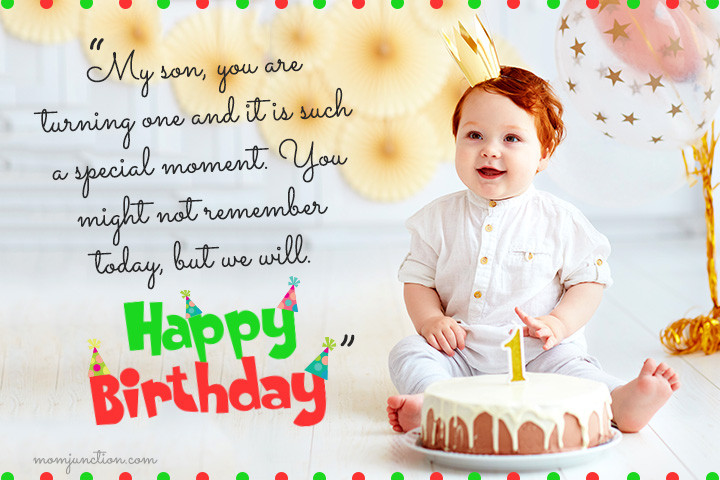 1st Birthday Wishes For Baby Boy
 106 Wonderful 1st Birthday Wishes And Messages For Babies