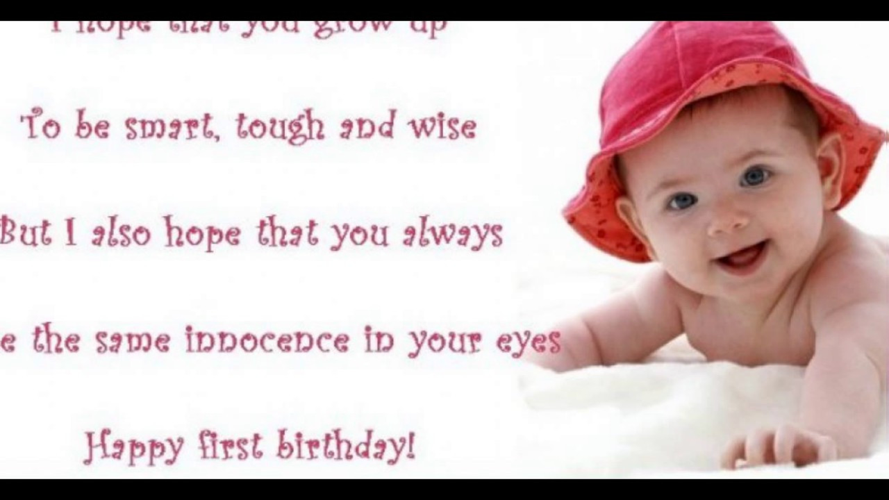 1st Birthday Wishes For Baby Boy
 1st Birthday Wishes and Cute Baby Birthday Messages