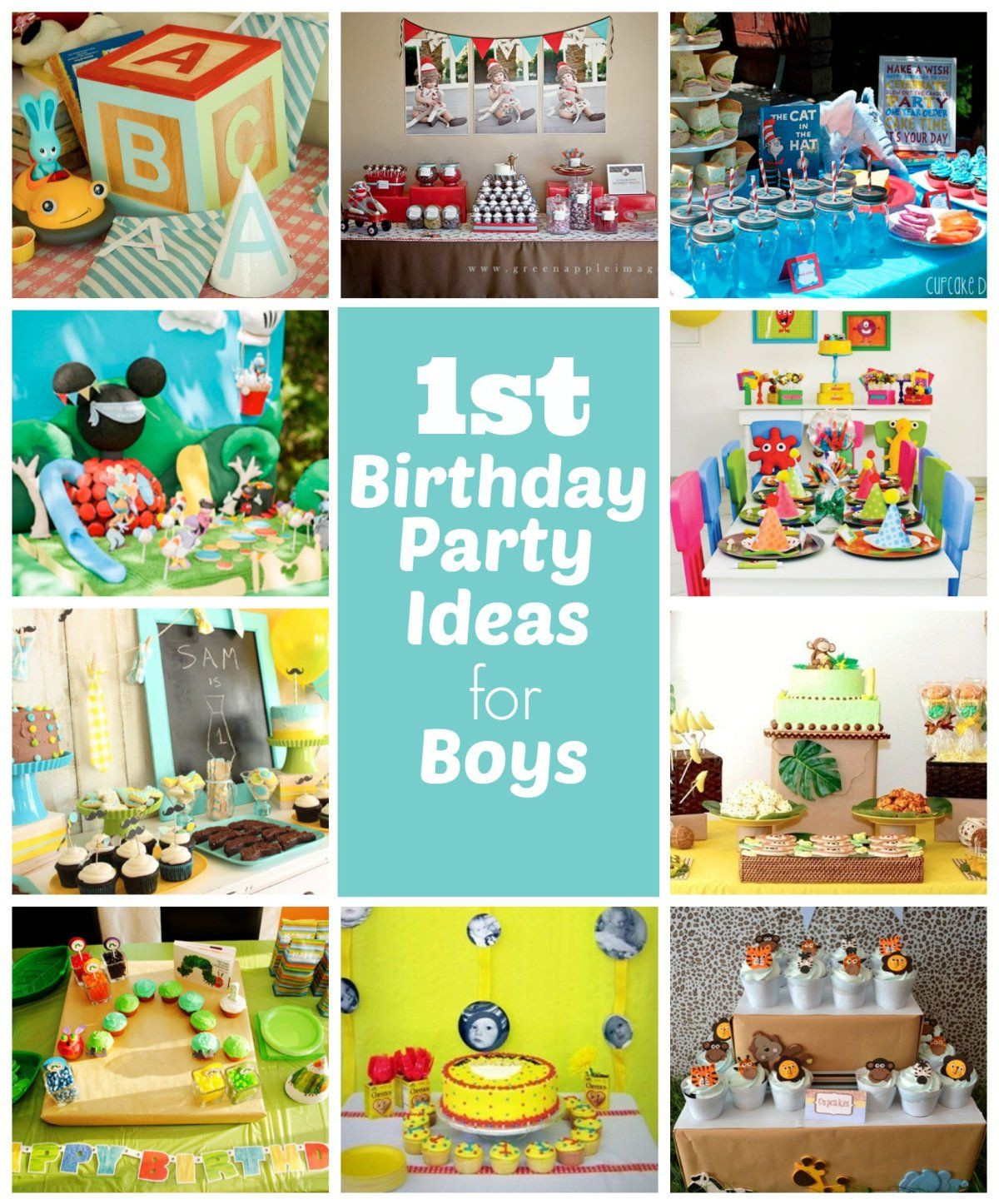 1st Boy Birthday Party Ideas
 1st Birthday Party Ideas for Boys Kids
