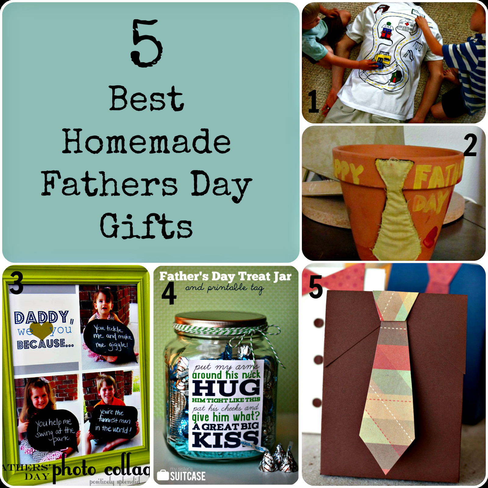 1St Father'S Day Gift Ideas
 5 Best homemade Fathers Day Gifts