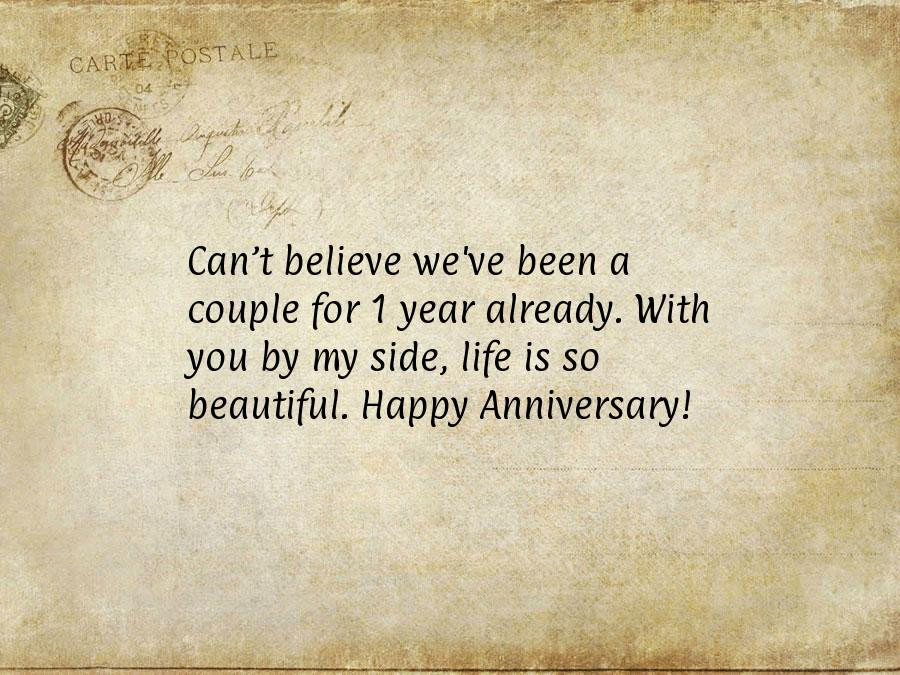 1St Year Anniversary Quotes
 Happy Anniversary Quotes For Husband QuotesGram