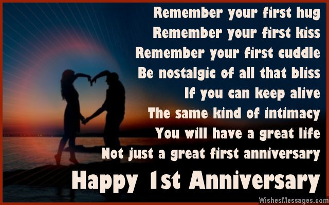 1St Year Anniversary Quotes
 1st Anniversary Quotes For Couple QuotesGram