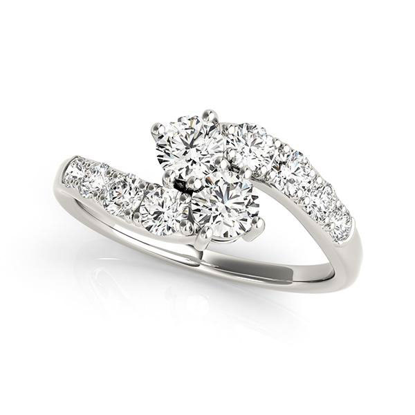 2 Stone Diamond Rings
 Two Stone Ring 2 Stone Diamond Engagement Rings on Behance
