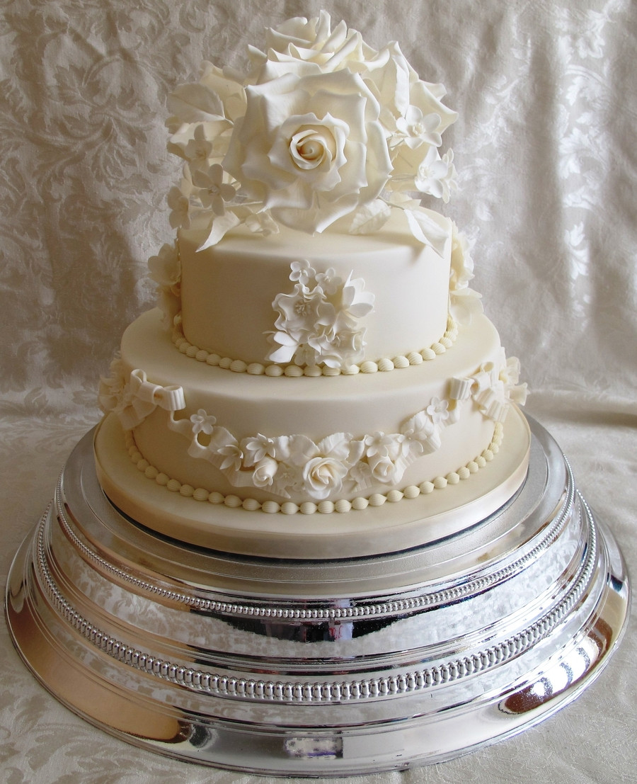 2 Tier Wedding Cake
 Vintage 2 Tier Wedding Cake CakeCentral