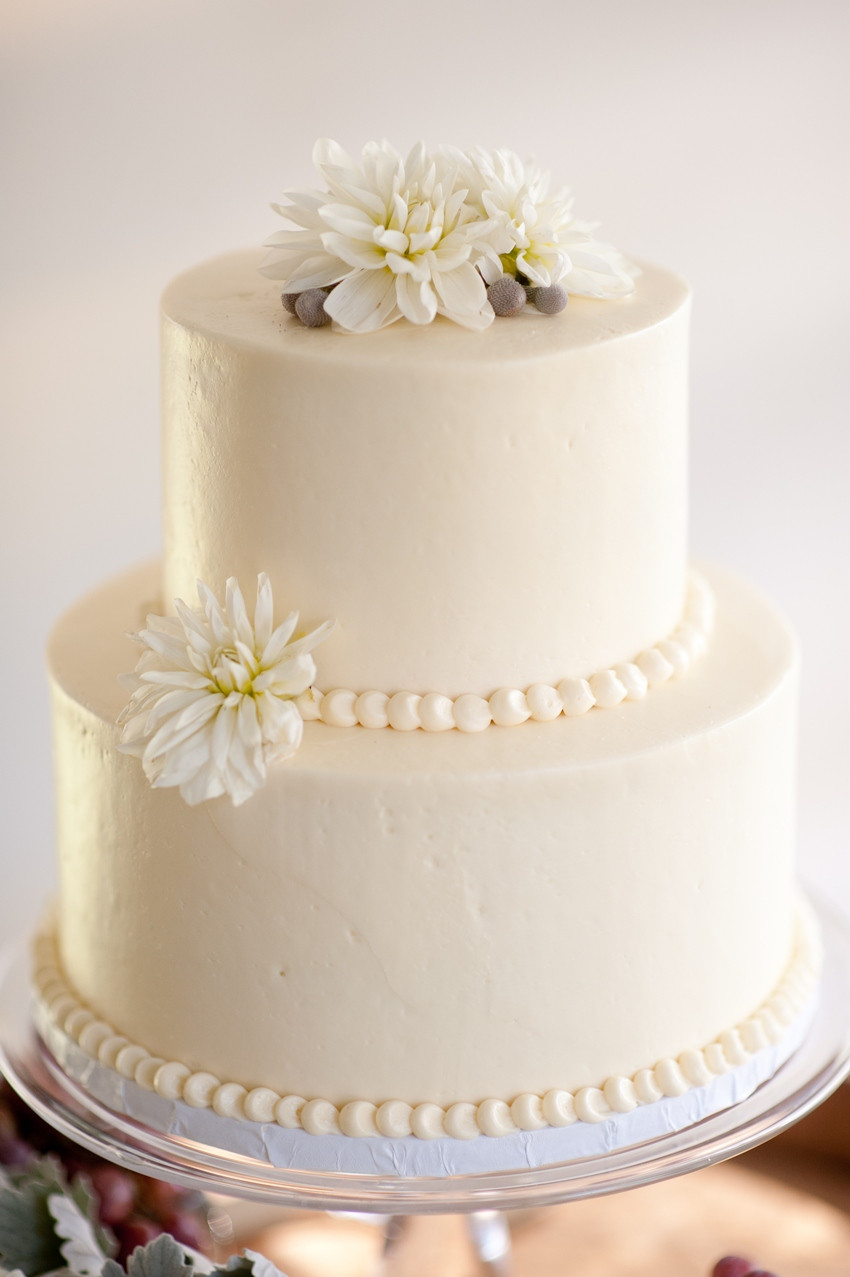 2 Tier Wedding Cake
 cocoa & fig 2 Tier Wedding Cake for Wine Lovers Wedding