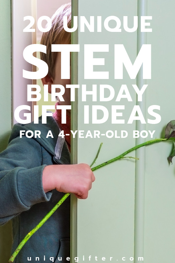 20 Year Old Birthday Gift Ideas
 20 STEM Birthday Gift Ideas for a 4 Year Old Boy Unique