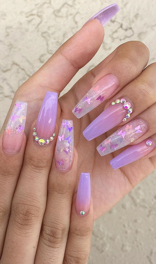 2020 Nail Ideas
 Awesome New Year Best Ombre Nail Ideas for 2020 Page 31