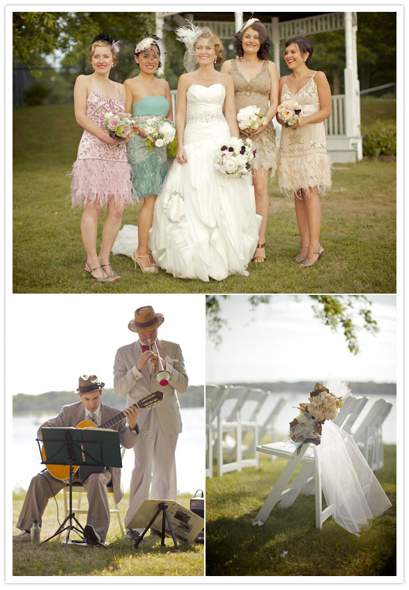 20s Themed Wedding
 Just Laugh Weddings Inspired by the Roaring 20 s