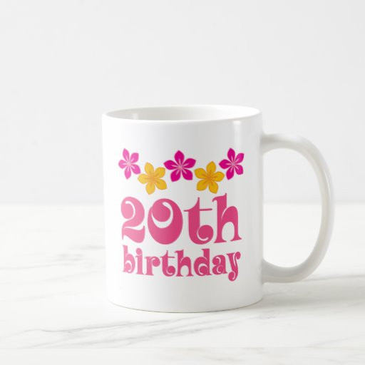 20th Birthday Gift Ideas
 20th Birthday Gift Ideas Coffee Mug