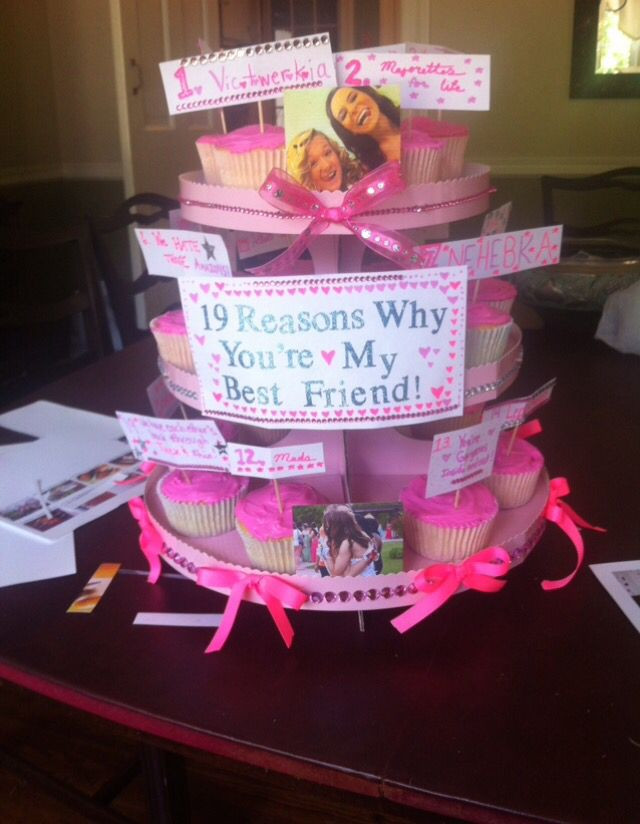 20Th Birthday Gift Ideas For Her
 Cute best friend birthday t idea 19th birthday