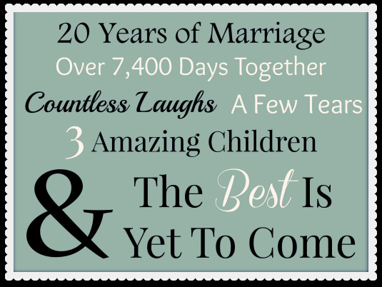 20Th Wedding Anniversary Quotes
 Happy 20th Anniversary To My Special Guy 20 Reasons Why