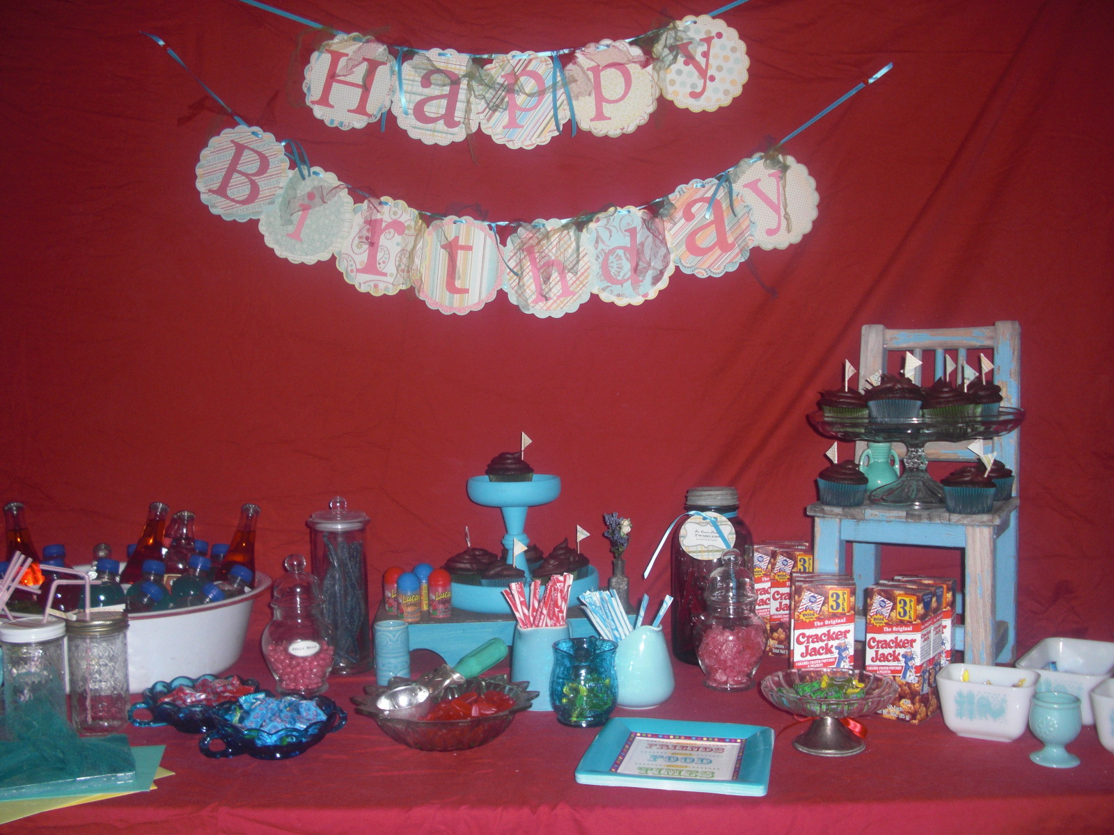 21st Birthday Decorations For Her
 Spiral Sage 21st Birthday Party