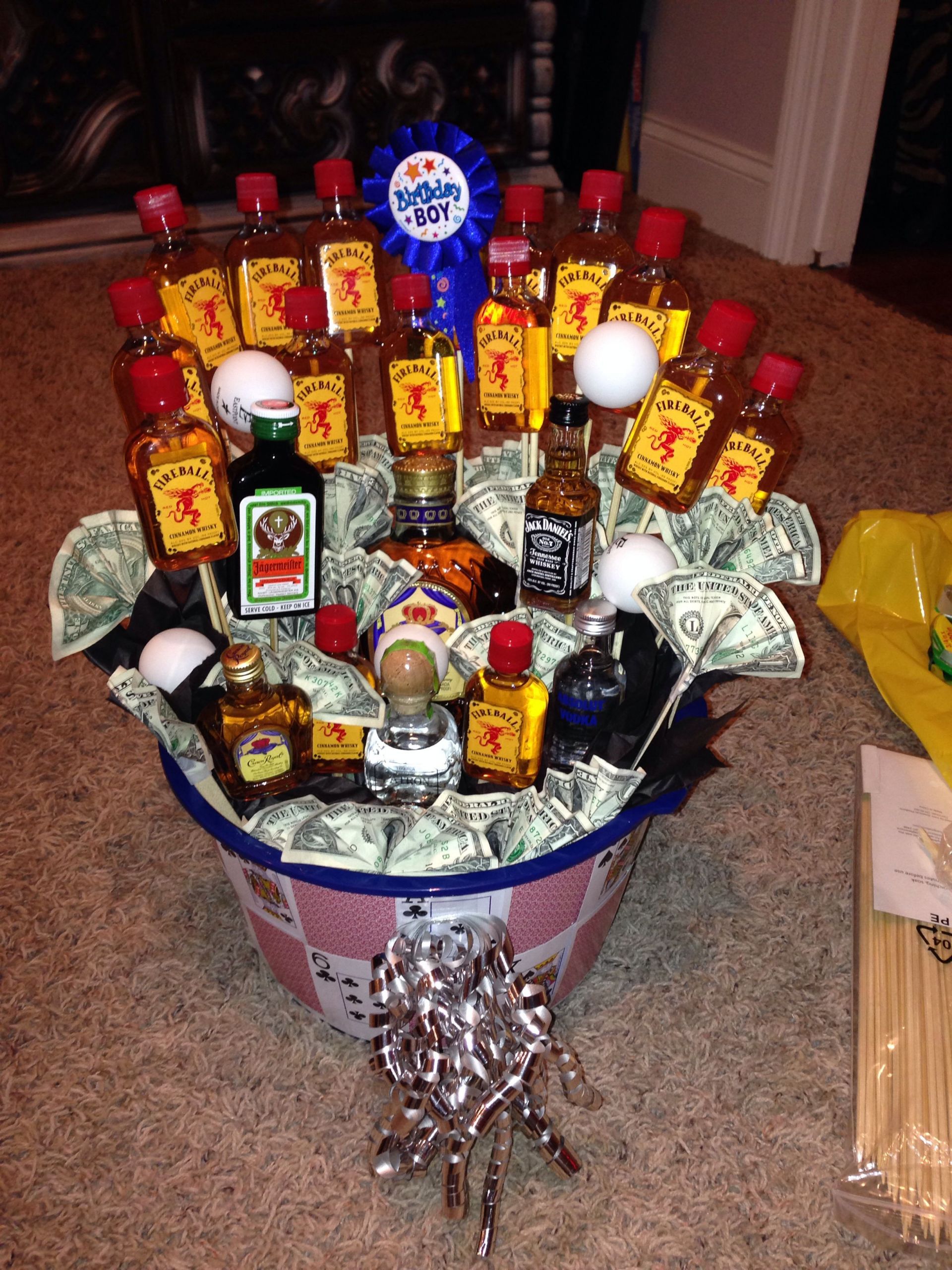 21st Birthday Gift Baskets For Her
 21st birthday basket for boyfriend