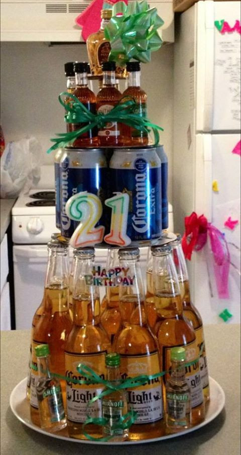21st Birthday Gift Ideas For Daughter
 My daughter created this for her brother s 21st birthday