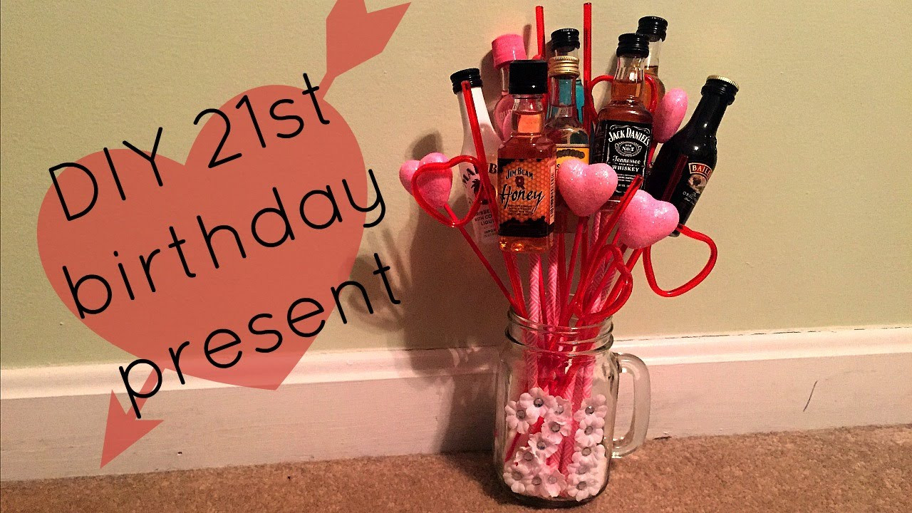 21St Birthday Gift Ideas For Her
 DIY 21st Birthday Present
