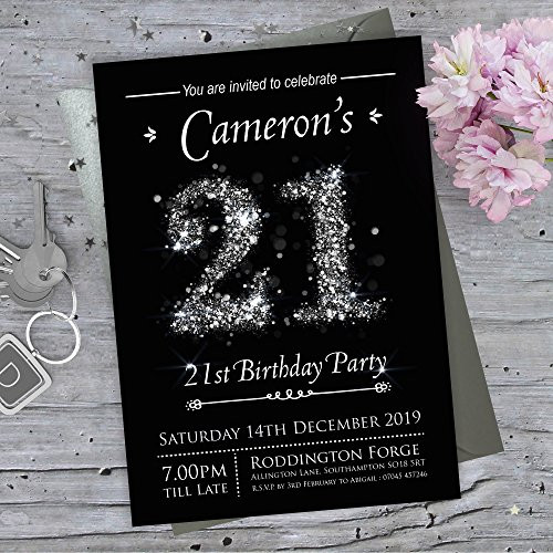 21st Birthday Invitation
 21st Birthday Invites Amazon