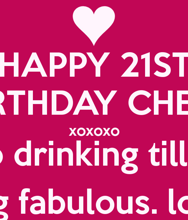 21St Birthday Quotes
 21 Birthday Quotes For Girls QuotesGram