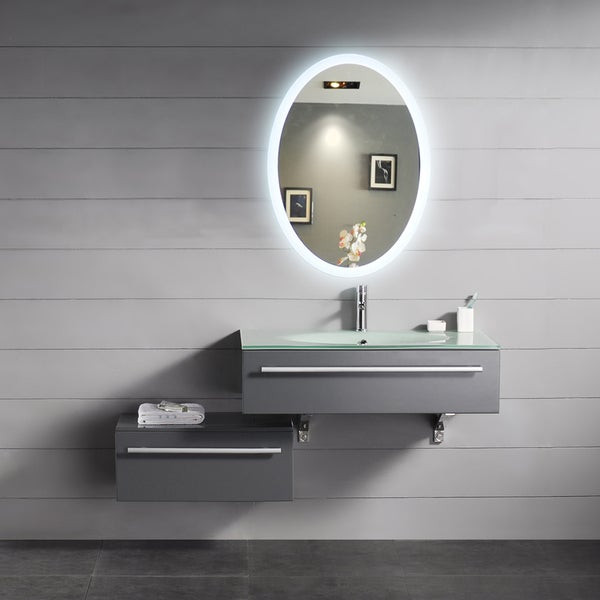 24X36 Bathroom Mirror
 24 x 36 inch Backlit Oval Mirror Free Shipping Today