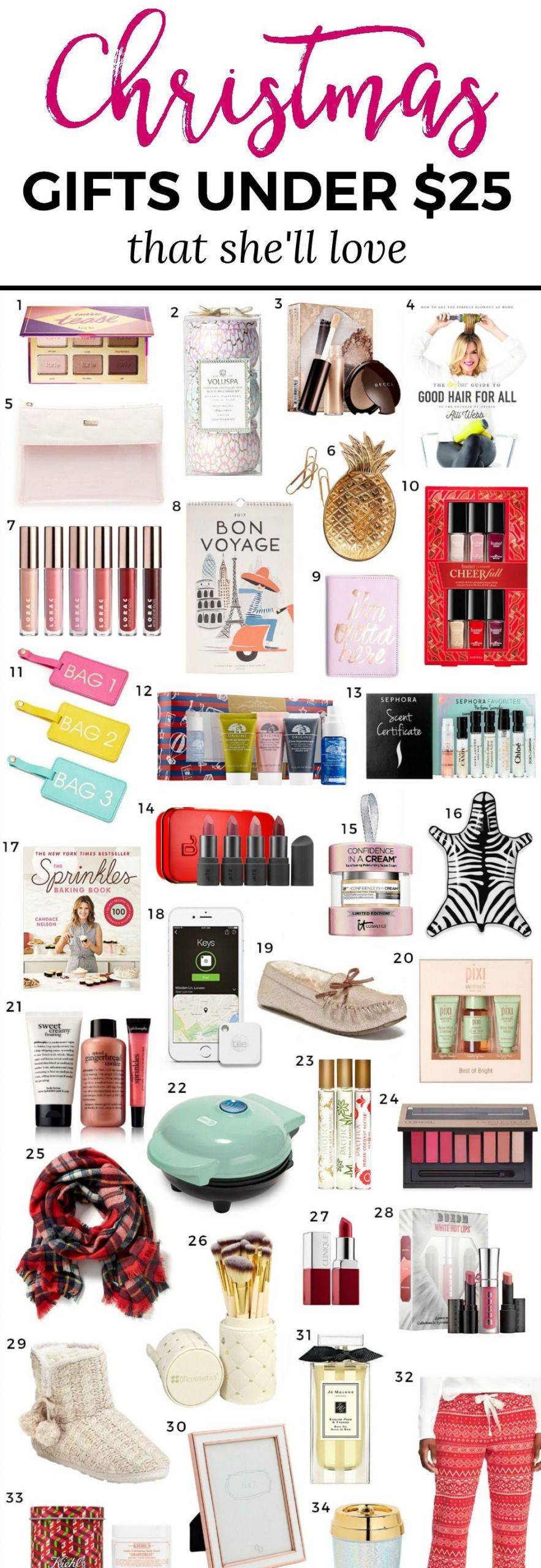 $25 Christmas Gift Ideas
 The Best Christmas Gift Ideas for Women under $25