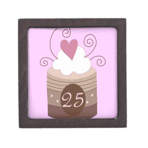 25Th Birthday Gift Ideas For Her
 25th Birthday Gift Ideas For Her Premium Keepsake Box