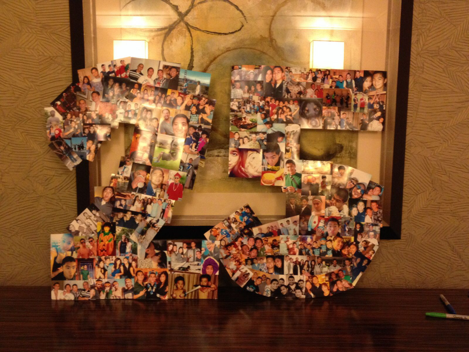25Th Birthday Gift Ideas For Him
 A 25 picture collage for the boyfriends 25th birthday