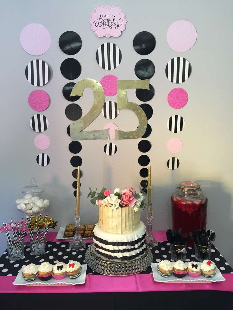 25th Birthday Party Decorations
 Birthday Party Ideas
