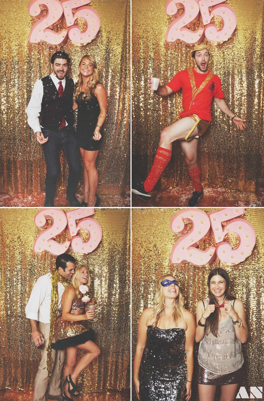 25th Birthday Party Themes
 Chloe Moore graphy The Blog Glitterfest A