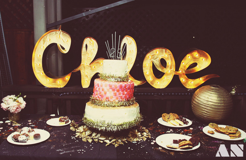 25th Birthday Party Themes
 Chloe Moore graphy The Blog Glitterfest A