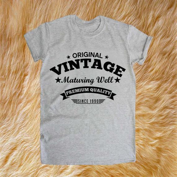 27Th Birthday Gift Ideas For Her
 27th birthday t VINTAGE Maturing Well 1990 27th
